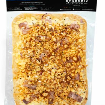 Pizza Texas BBQ masa fina Saint Ambroggio