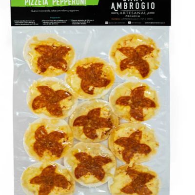 Pizzeta pepperoni 11 unidades Saint Ambroggio