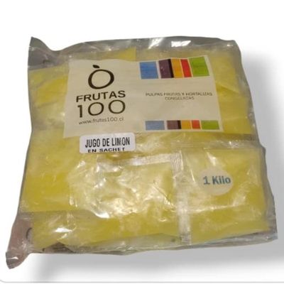 pulpa en Sachet jugo de Limón kilo