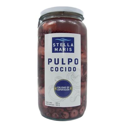 Pulpo Cocido Frasco