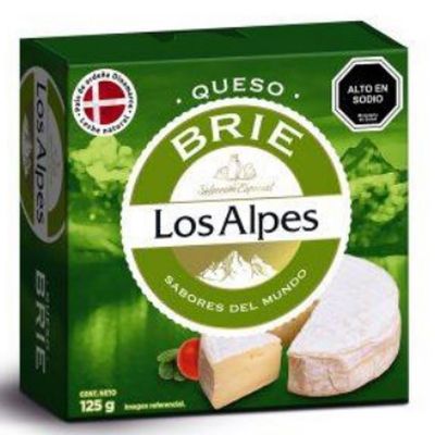 Queso Brie Los Alpes 125 grs.