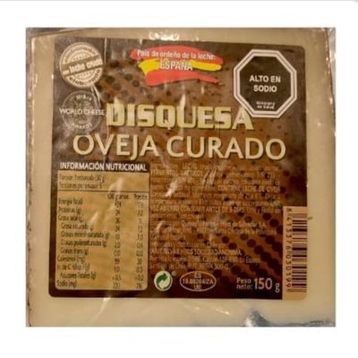 Queso de oveja curado 150 gr
