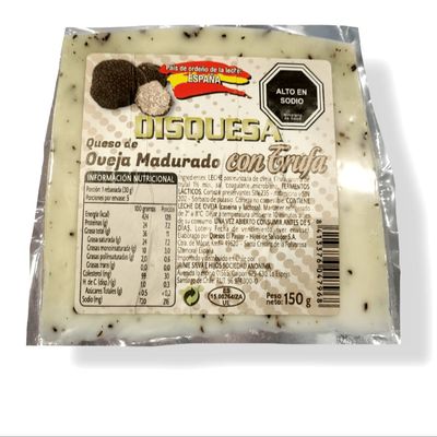 Queso de oveja Madurado con trufa 150 gr
