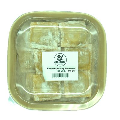 Ravioli Espinaca y Parmesano 640 grs