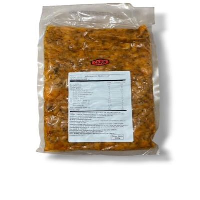 Salmón ahumado en caliente pulpa cajun 500 grs