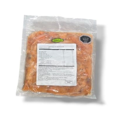 Salmón ahumado en frio estilo gravlax 500 grs