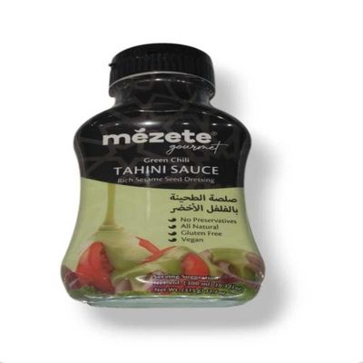 Salsa Tahini aji verde