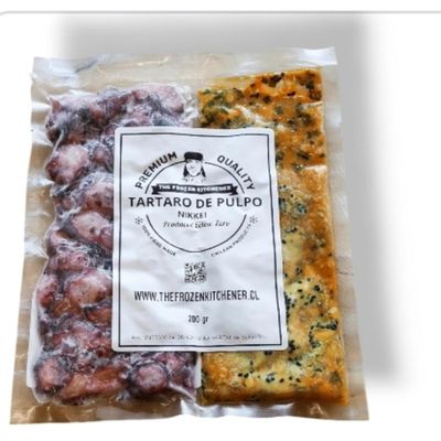 tártaro de pulpo nikkei
