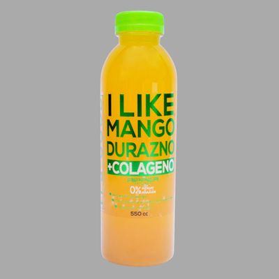 Ripper I Like Mango Durazno + Colágeno, 550 cc
