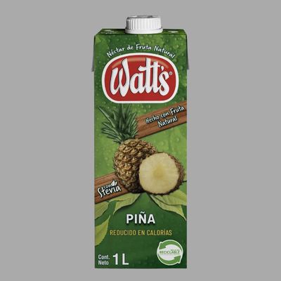 Jugos Watt's de Piña caja de 1 Litro