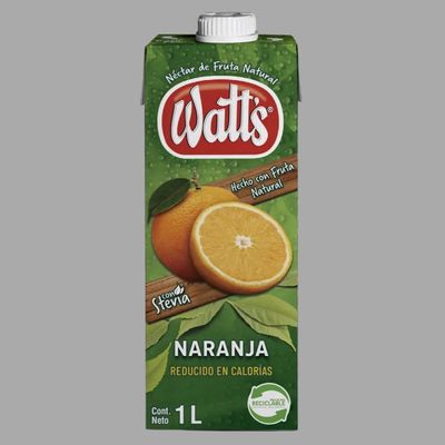 Jugos Watt's de Naranja caja de 1 Litro