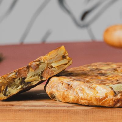 Trozo Tortilla Papa Chorizo