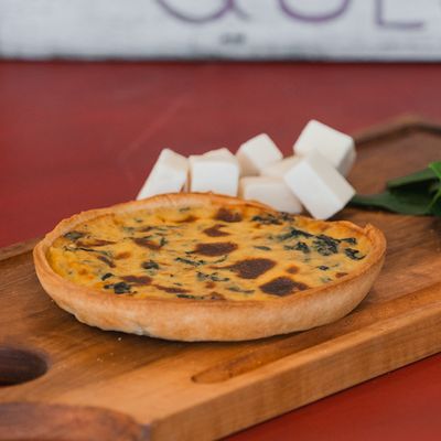 Quiche Espinaca Queso de cabra - Individual