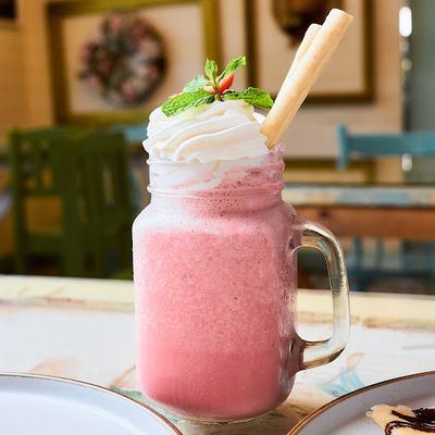 Milkshake Fresas con Leche Condensada