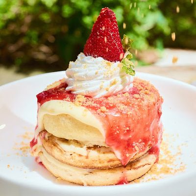 Strawberry Shortcake Pancakes