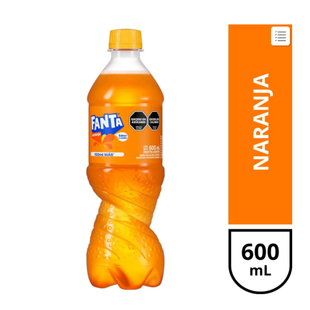 Fanta Naranja 600ml