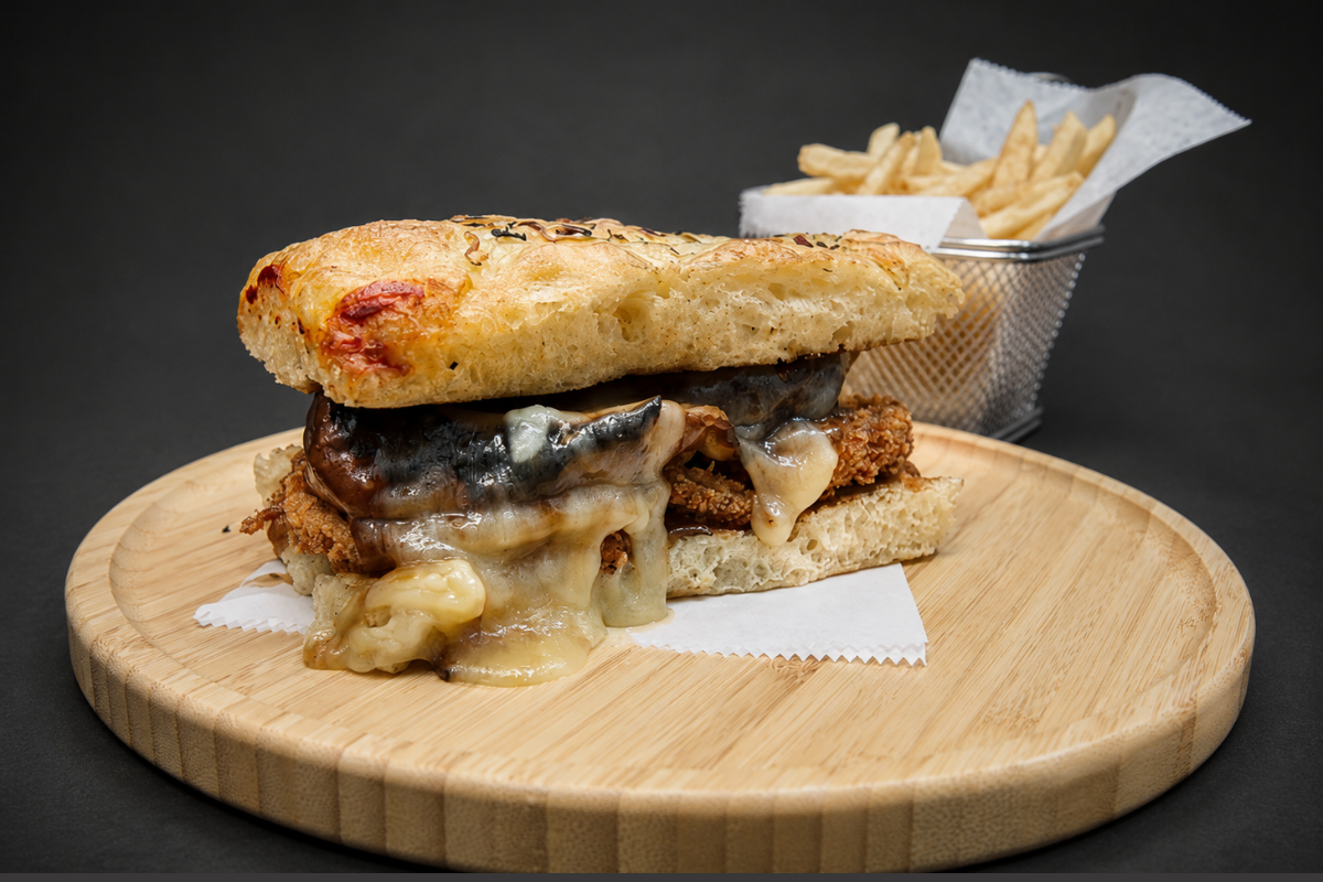 BBQ Ribs Sándwich