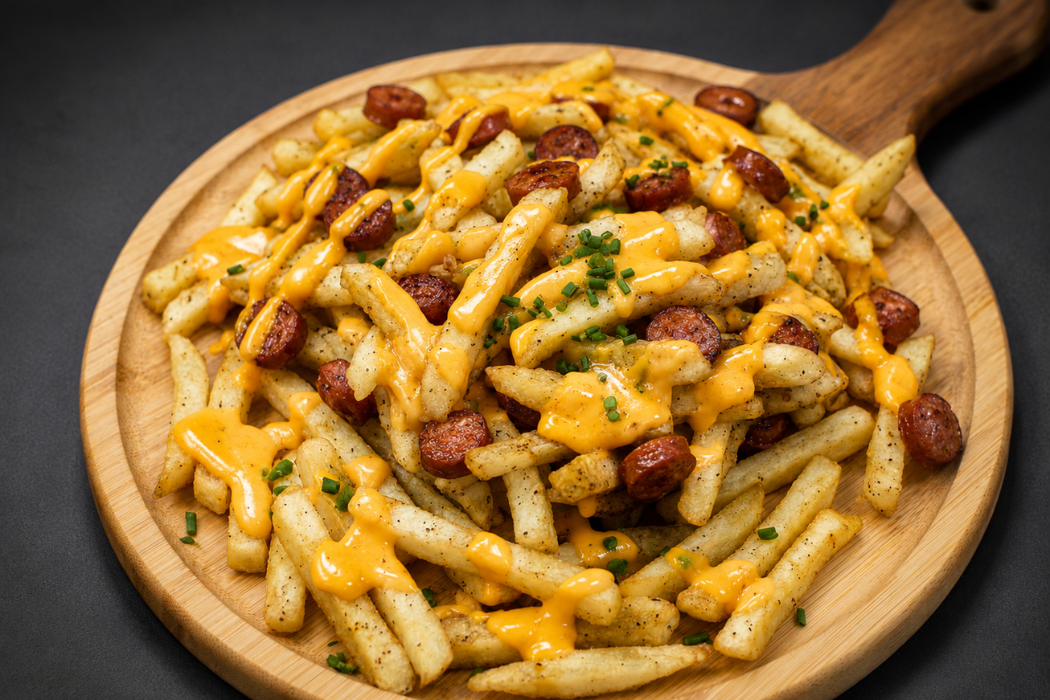 Salchipapas 