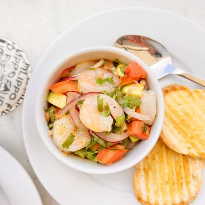 CEVICHE DE CAMARONES | Shrimp Ceviche