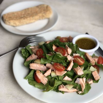 ENSALADA TRUCHA AHUMADA | SMOKED TROUT