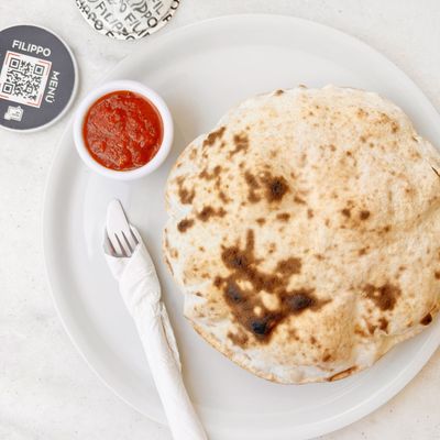 PAN PITA CON TOMATINA | PAN CON AJO
