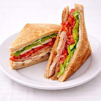 Club Sandwich a Domicilio | Pollo, Palta y Jamón | FoodCentral