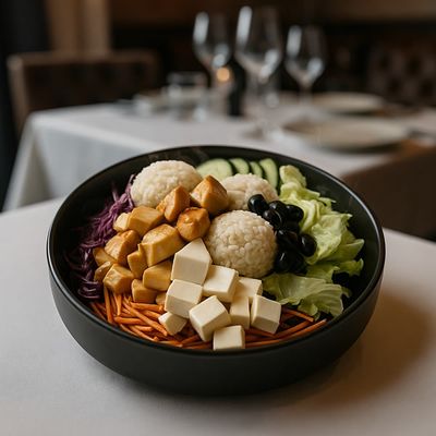 Poke Bowl de Pollo Teriyaki 