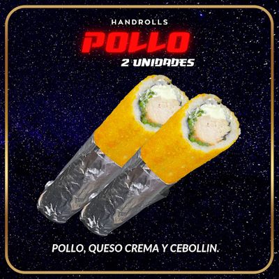 2 Handrolls Pollo
