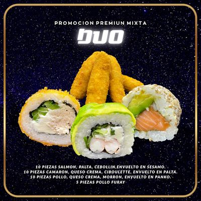 Duo MIXTA premiun (35 pza)