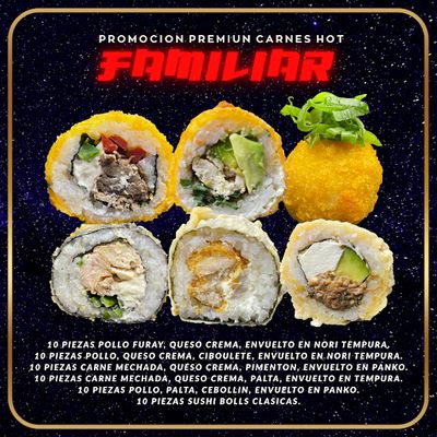 Familiar CARNES HOT (60pza)
