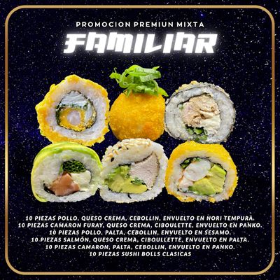 Familiar MIXTA  premiun(60 pza)