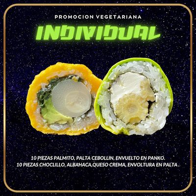 Individual Vegetariana (20 piezas)