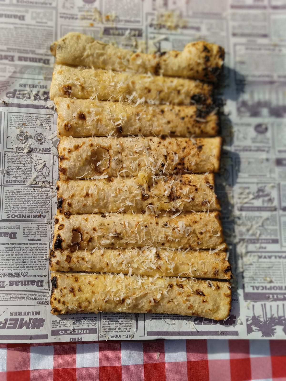 Palitos de ajo