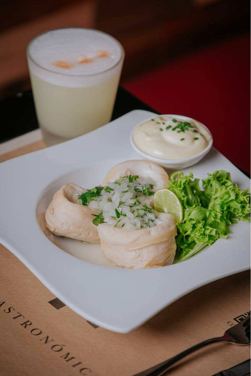 Locos en salsa verde