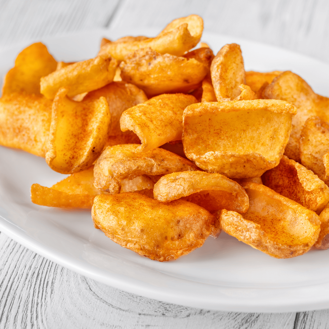 Papas dippers fritas