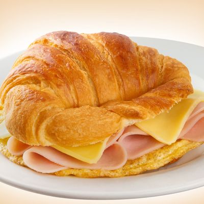 Croissant con Jamón y Queso