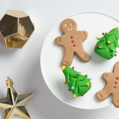 Figura Mazapan Arbolito Navideño