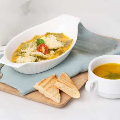 Ravioles Espinaca y Queso Ricota