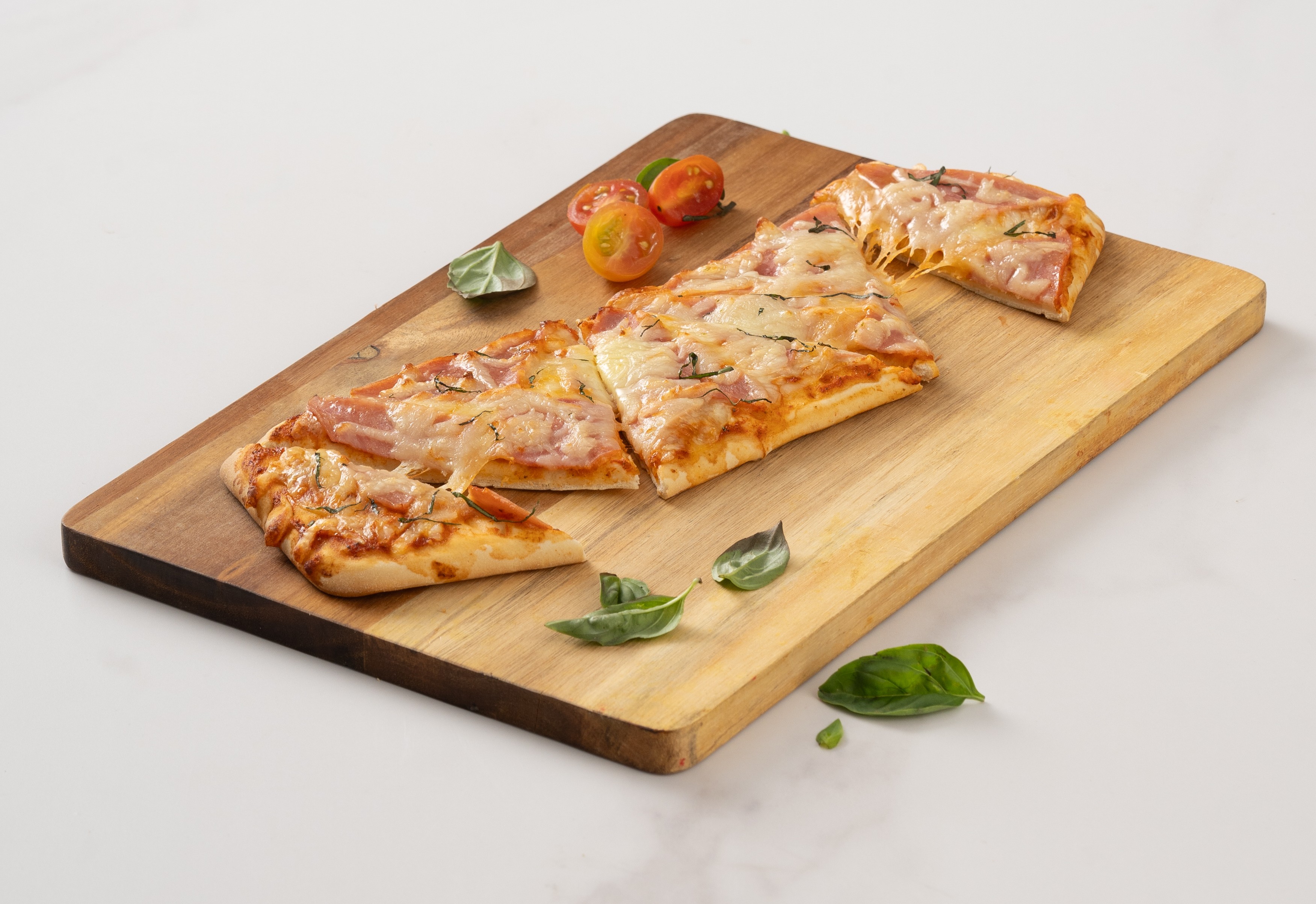 Pizzeta Jamón y Queso