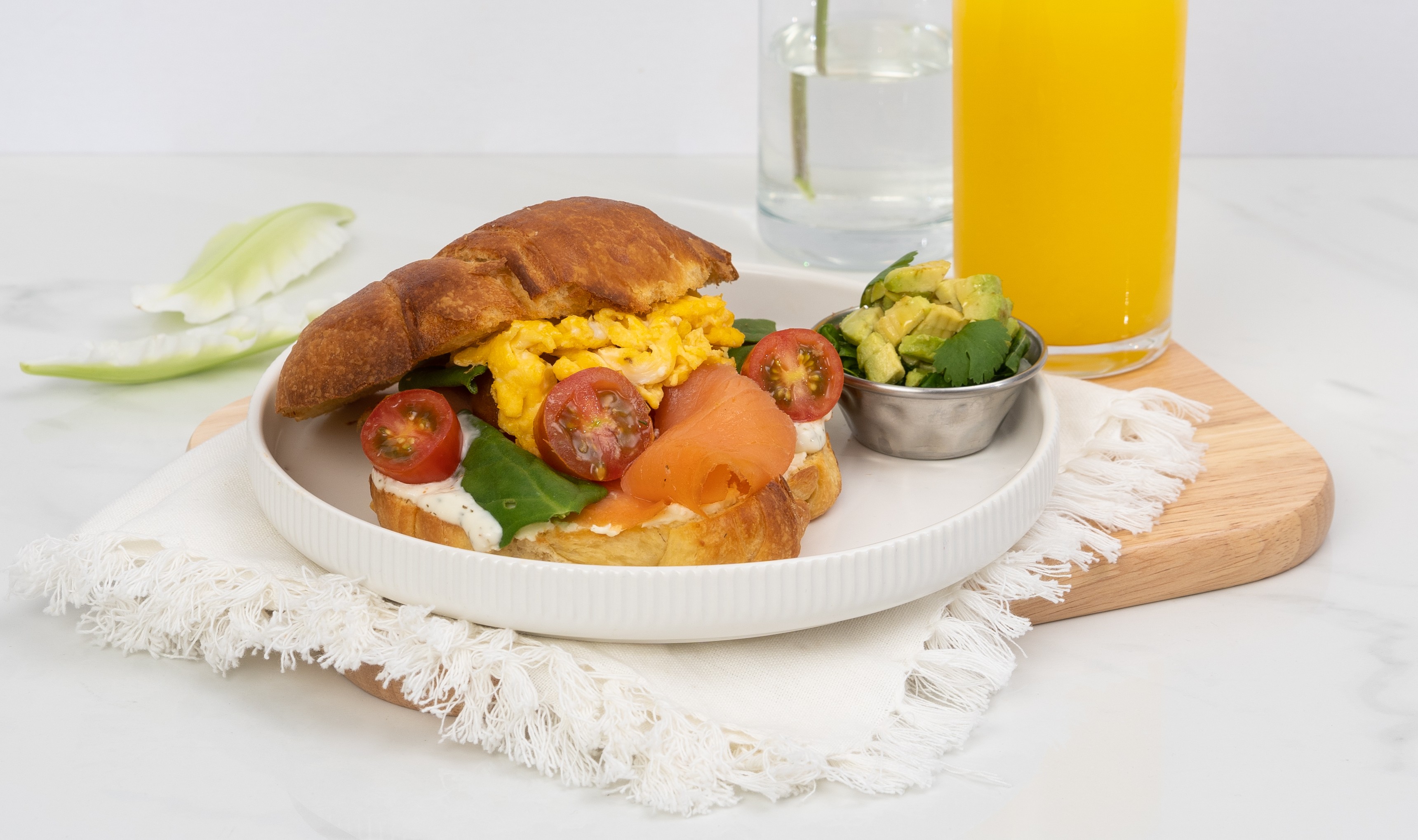 Croissant de Salmón