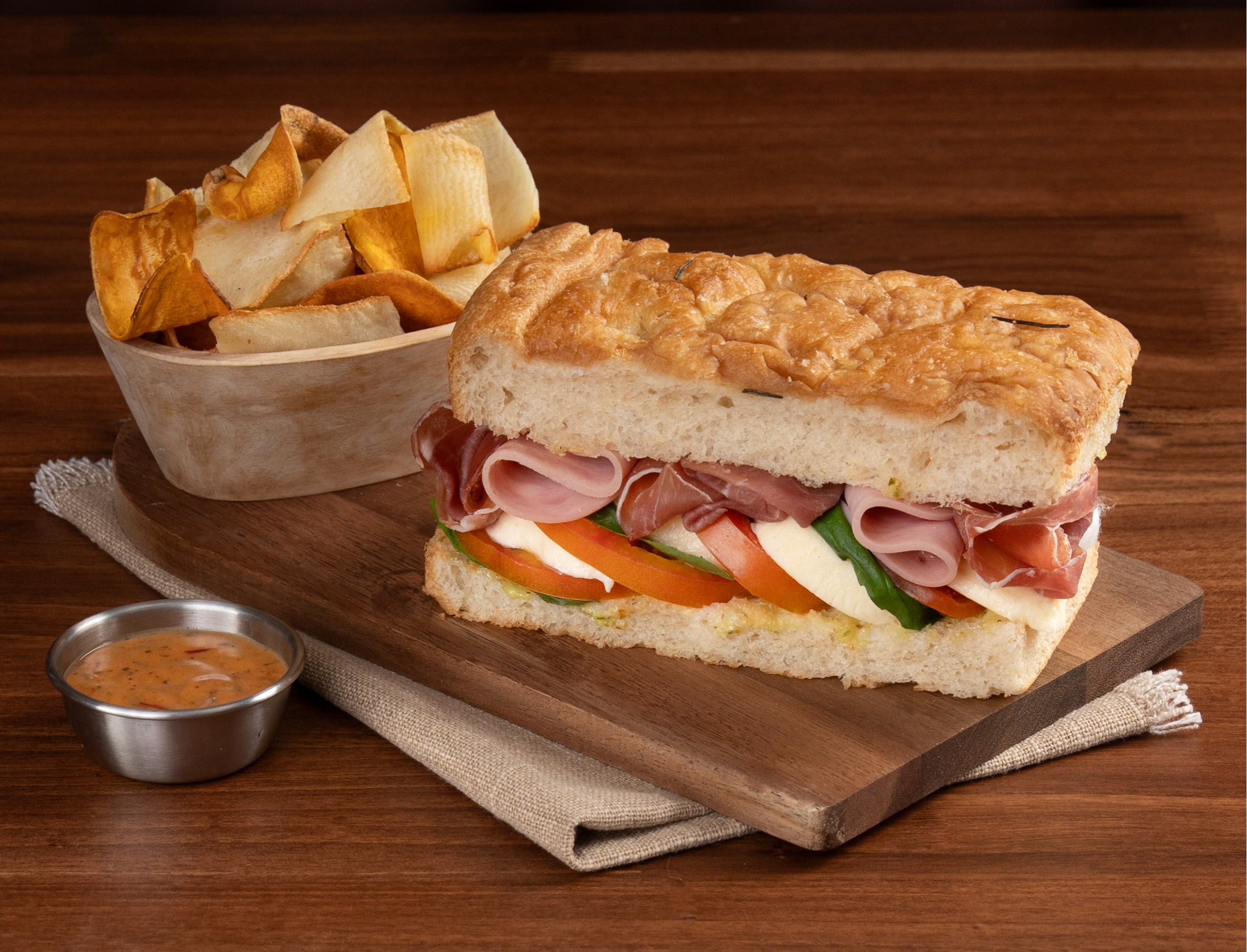 Panino Jamón y Prosciutto