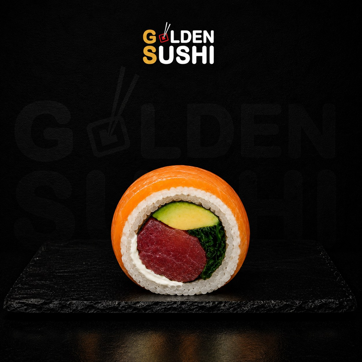 Sake Cheese Salmón Roll