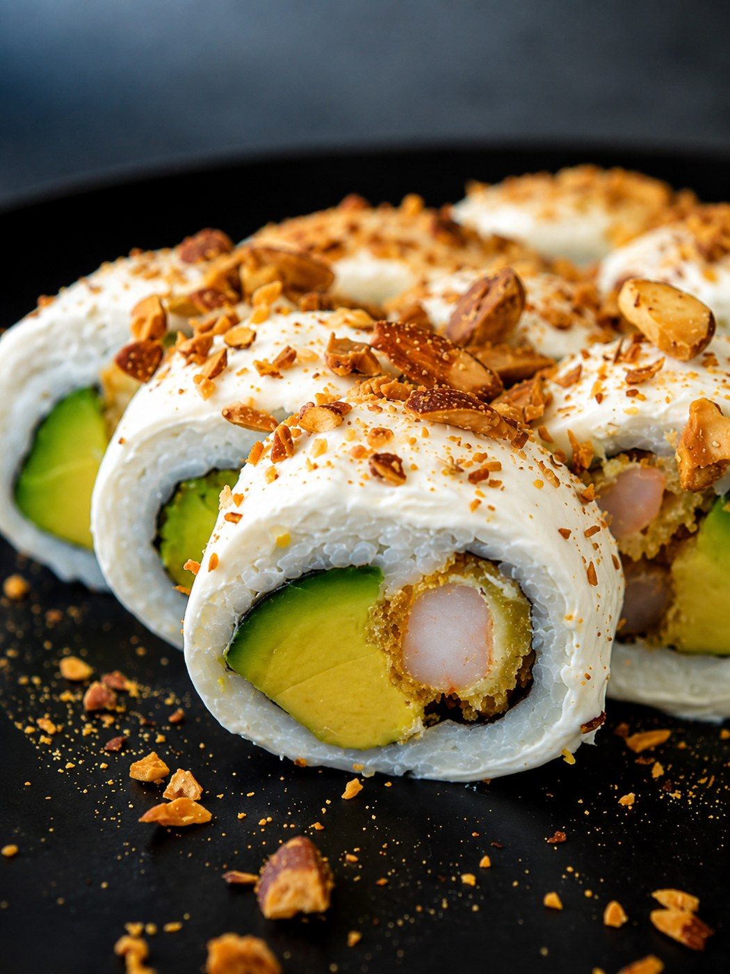 White nuss roll