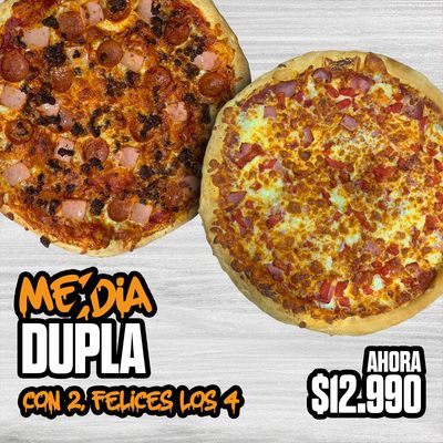 MEDIA DUPLA 2 MEDIANAS VARIEDADES