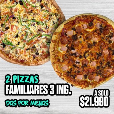 2 FAMILIARES 3 INGREDIENTES