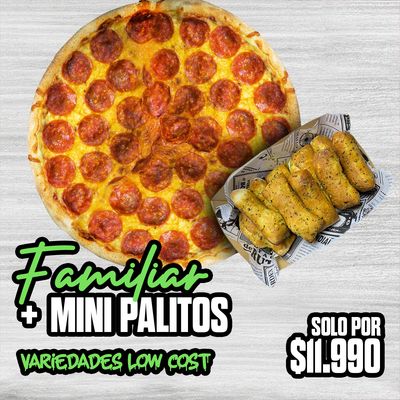 FAMILIAR + MINI PALITOS