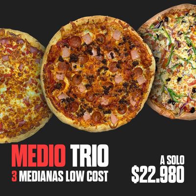 MEDIO TRIO 3 MEDIANAS VARIEDADES