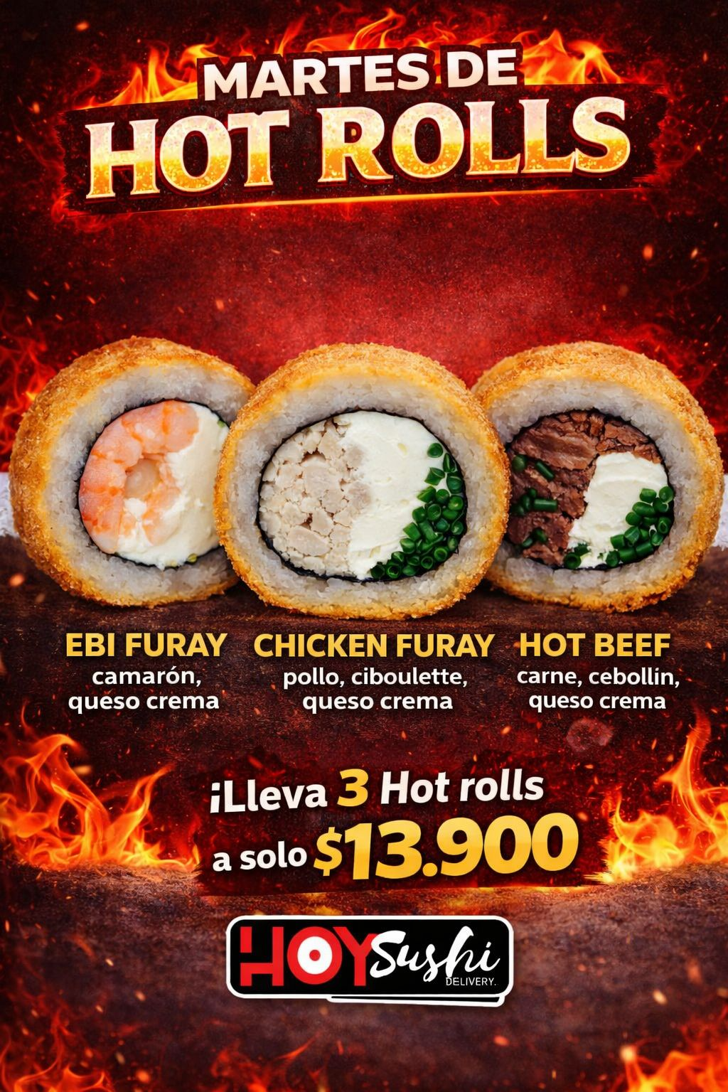 MARTES DE HOT ROLLS 