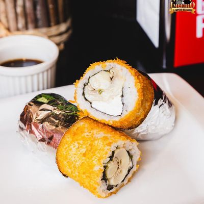 Handroll Champiñón Queso