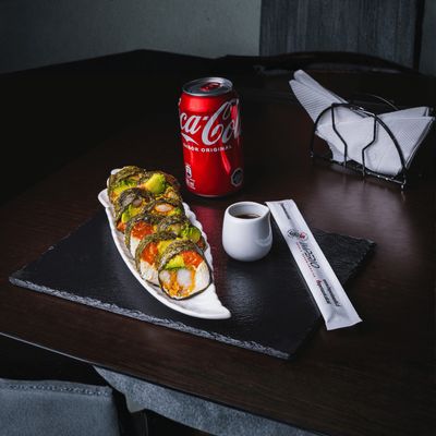 NO RICE - Nori Roll. - Roll sin arroz envuelto en nori (8 cortes)